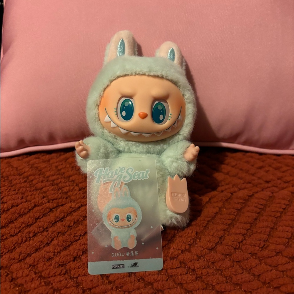 ***SOLD**** Ququ have a seat labubu Opened